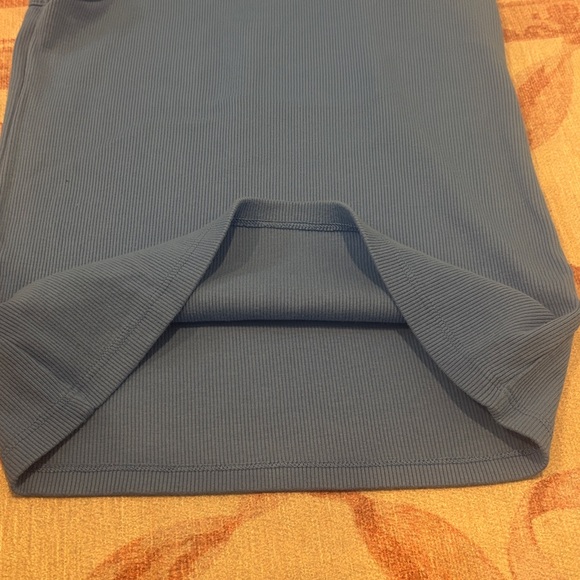 Cat & Jack Ribbed Blue Tank Top - Picture 4 of 4